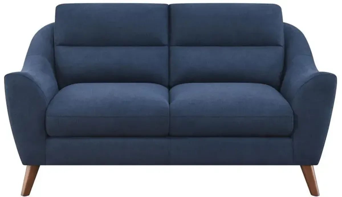 Gano - Upholstered Sloped Arm Sofa Set