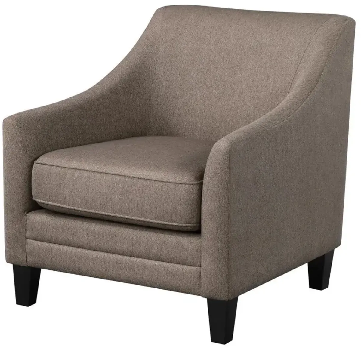 Liam - Upholstered Sloped Arm Accent Club Chair