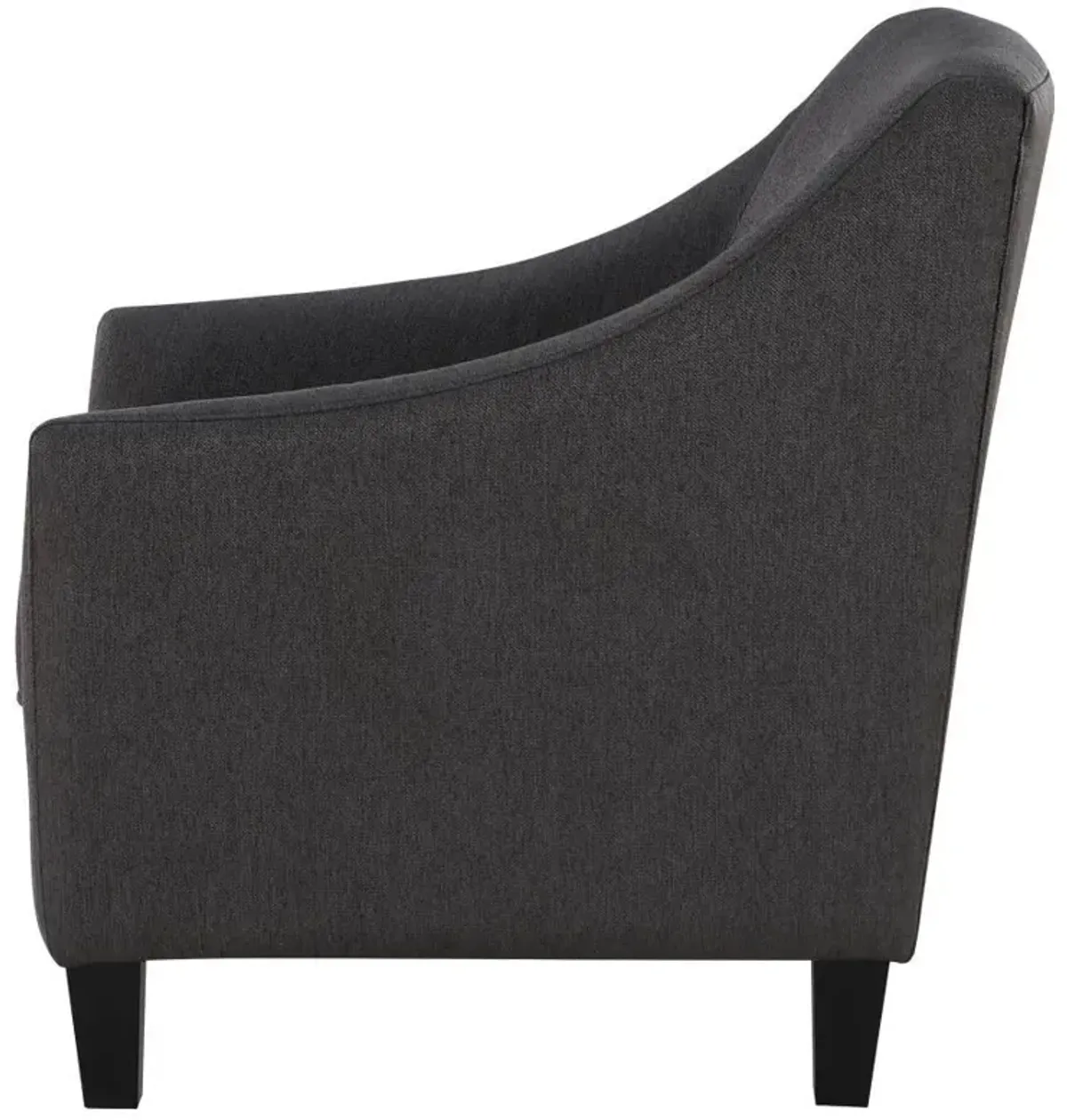 Liam - Upholstered Sloped Arm Accent Club Chair