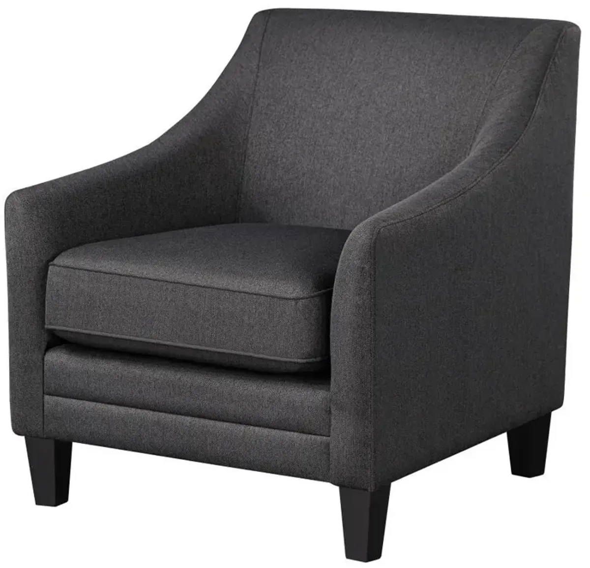 Liam - Upholstered Sloped Arm Accent Club Chair