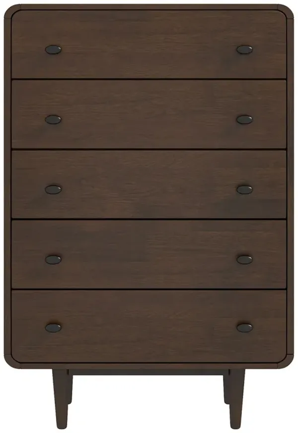 Alexa - Mid-Century, Modern Dresser - Brown