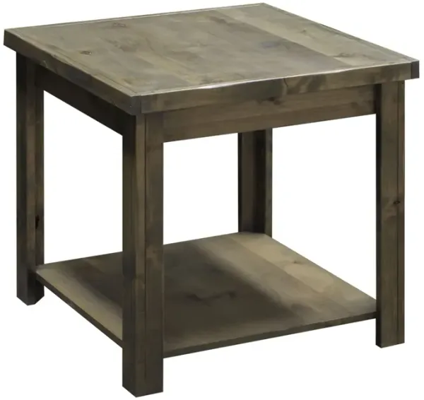 Joshua Creek - Side Table - Barnwood