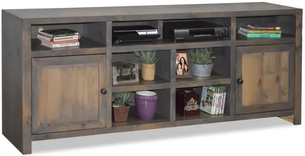 Joshua Creek - TV Stand Console For TVs Up To 95" - Barnwood