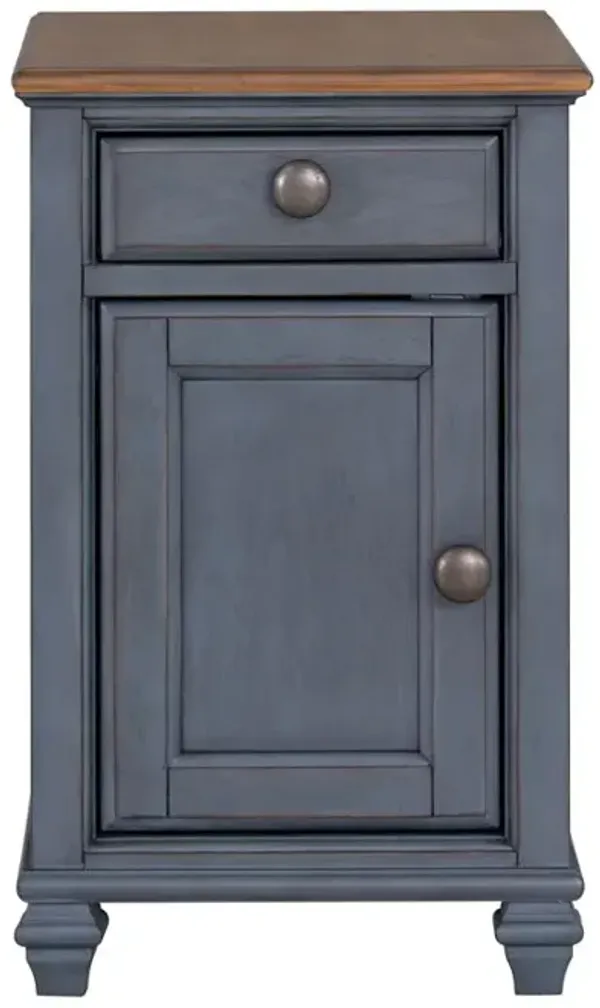 Americana - Chairside Table - Blue