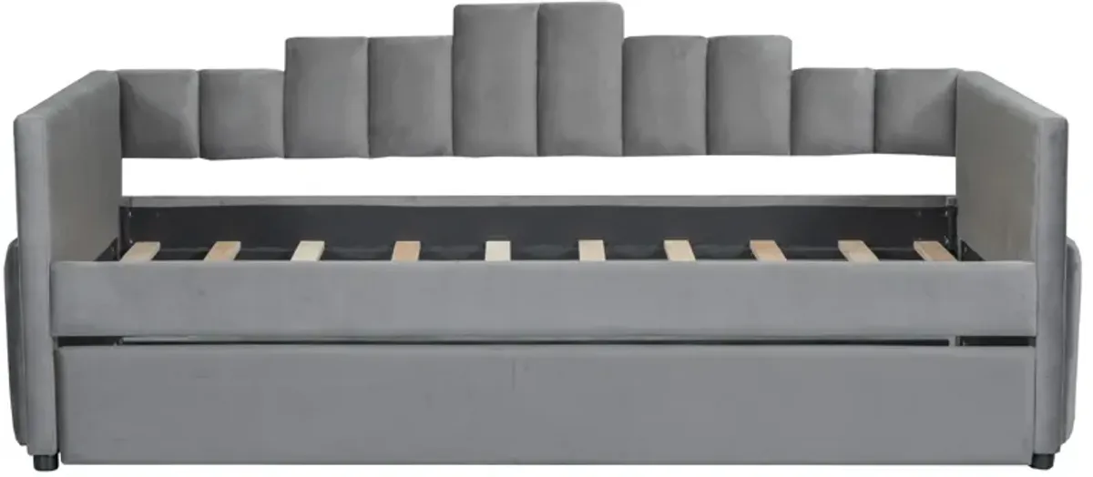 Upholstered Daybed With Light And USB Port