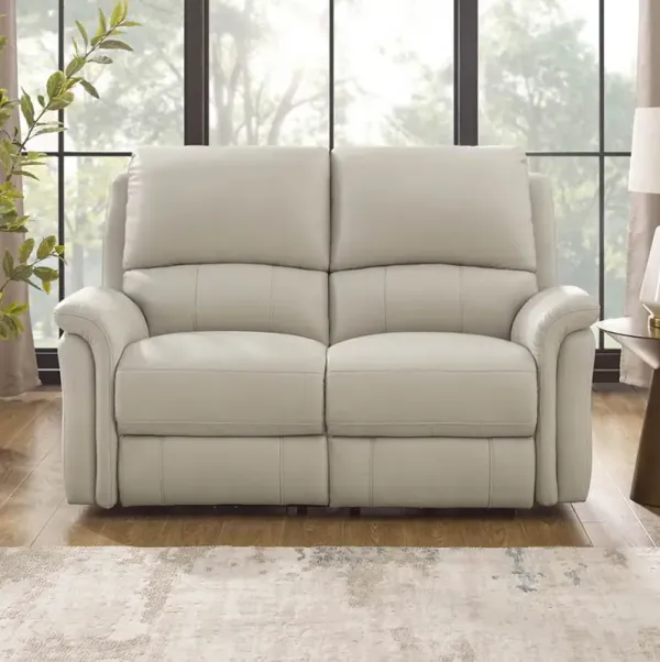 Erindale - Power Headrest Zero Gravity Reclining Loveseat - Off White