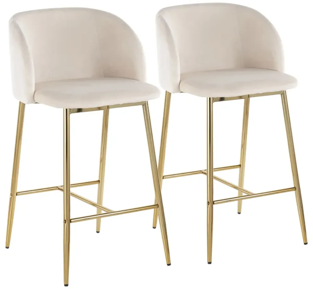 Fran - Contemporary Counter Stool (Set of 2)