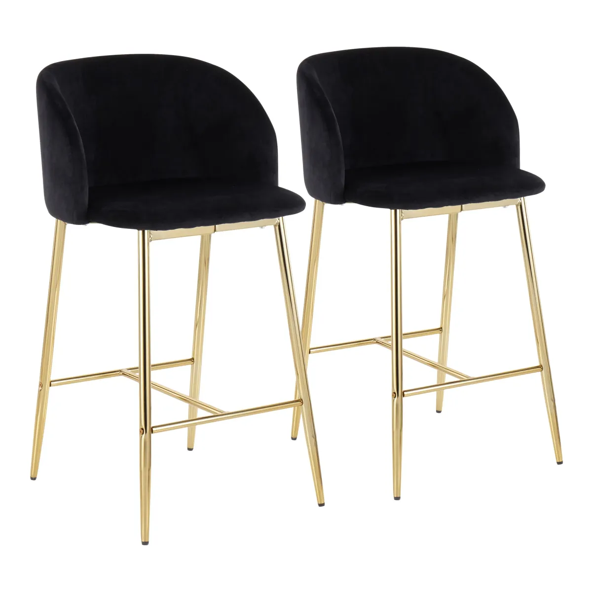 Fran - Contemporary Counter Stool (Set of 2)