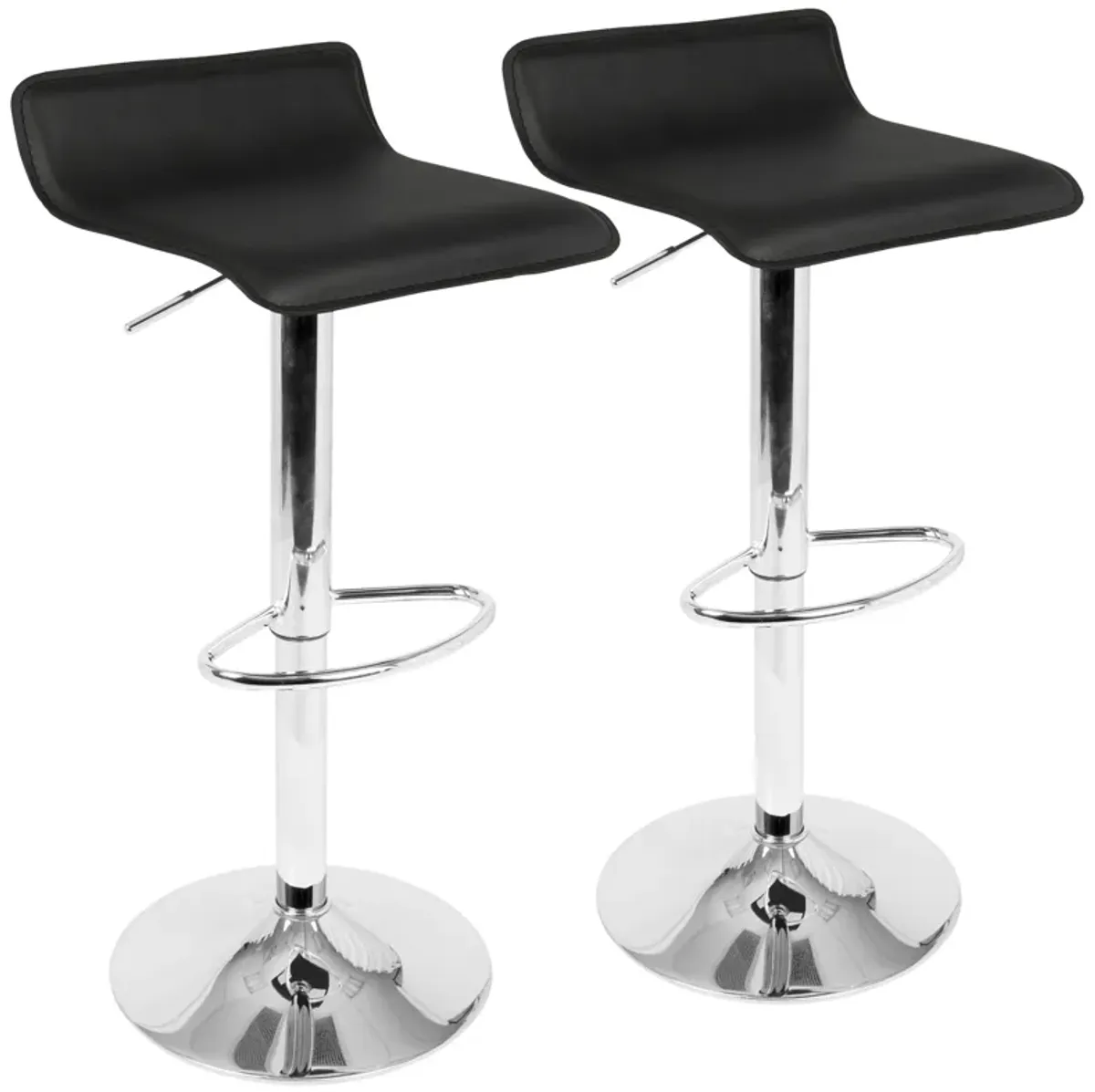 Ale - Contemporary Adjustable Barstool (Set of 2)