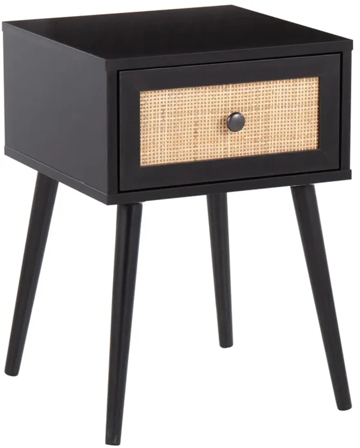 Bora Bora - Contemporary Side Table - Black