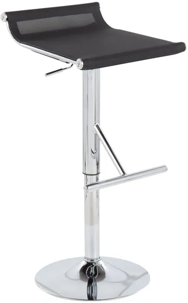 Mirage Ale - Contemporary Adjustable Bar Stool