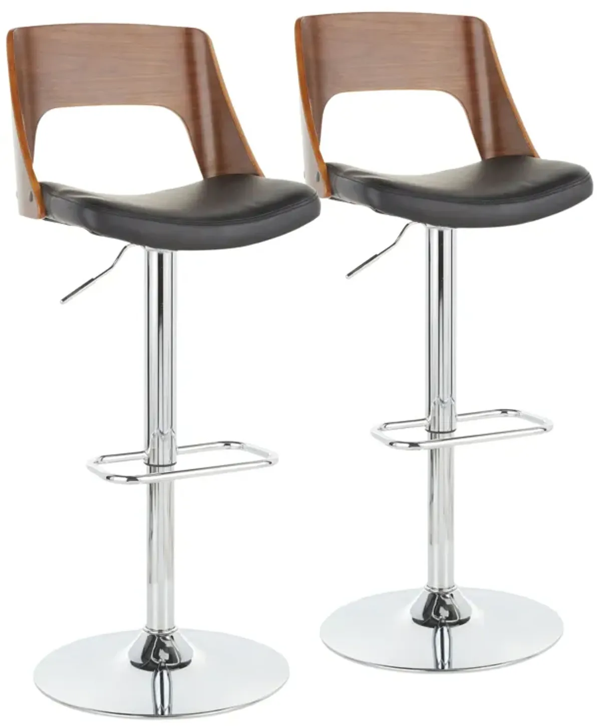 Valencia - Mid Century Modern Adjustable Barstool & Swivel