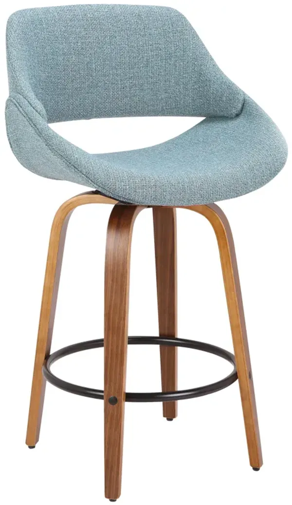 Fabrico - Mid Century Inviting Design Modern Counter Stool