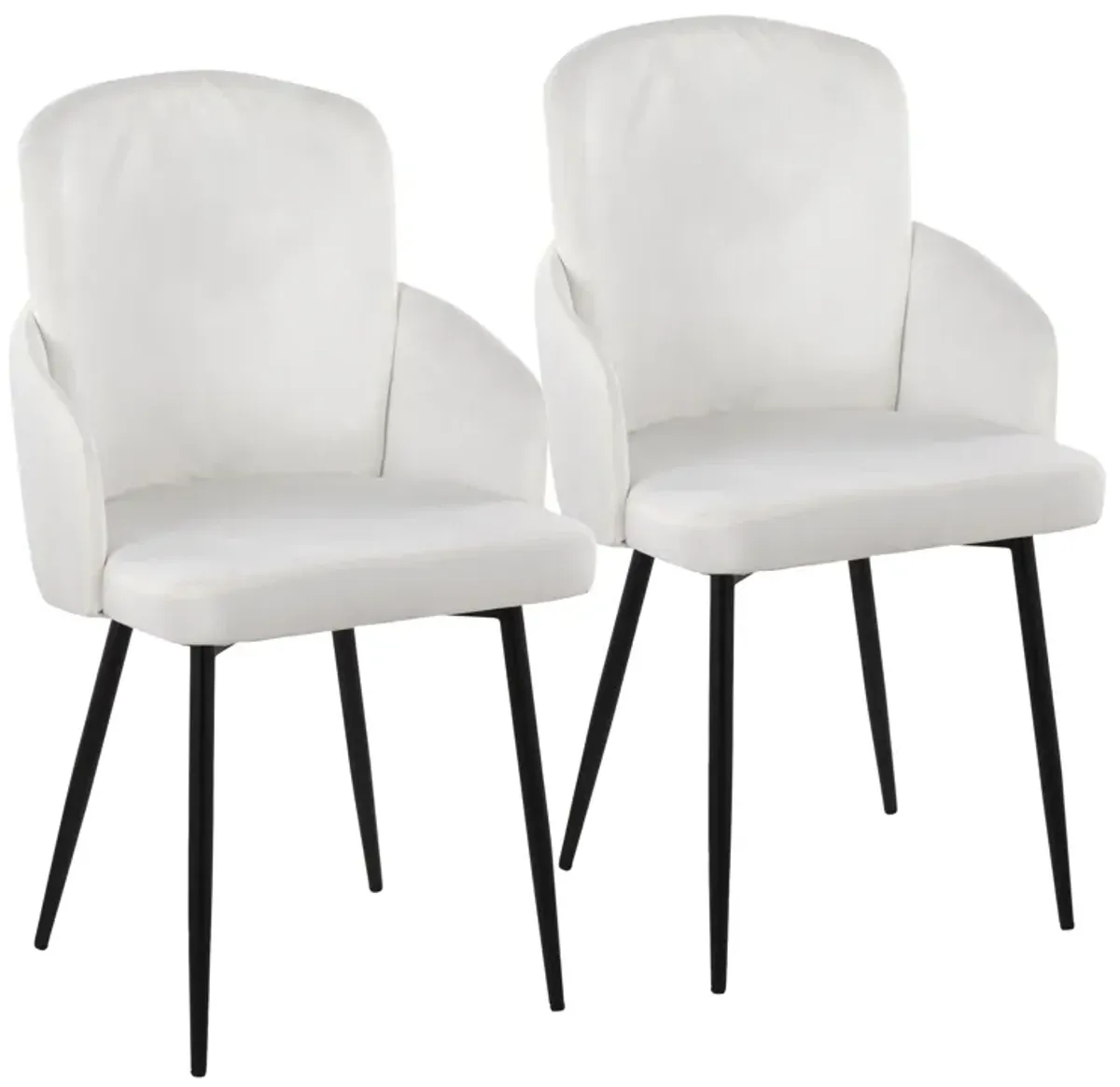 Dahlia - Contemporary Elegant Design Dining Chair (Set of 2)