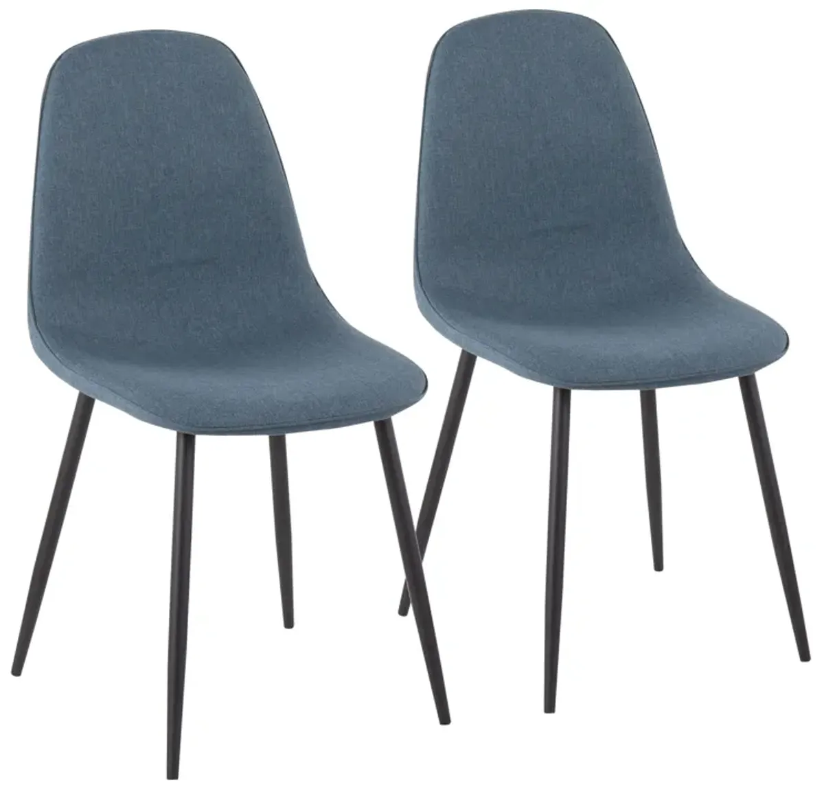 Pebble - Contemporary Casual Comfort Chair (Set of 2)