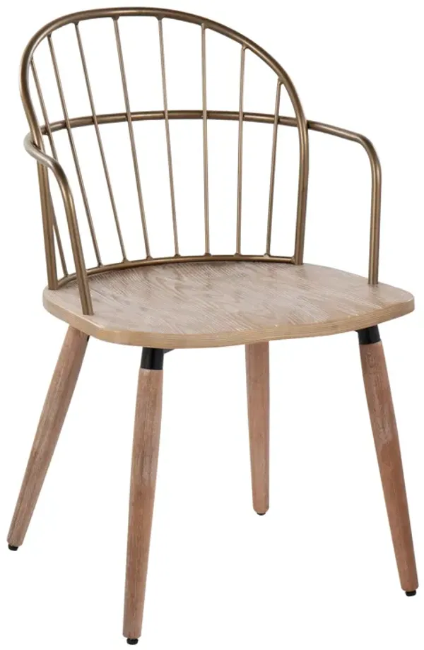 Riley - Farmhouse Adjustable Office Chair