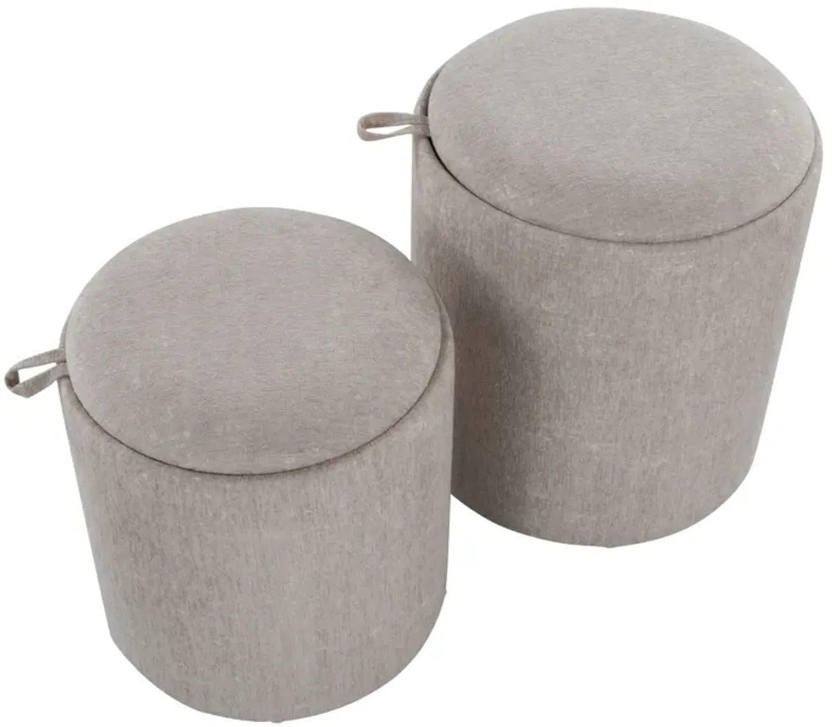 Tray - Contemporary Nesting Ottoman Set