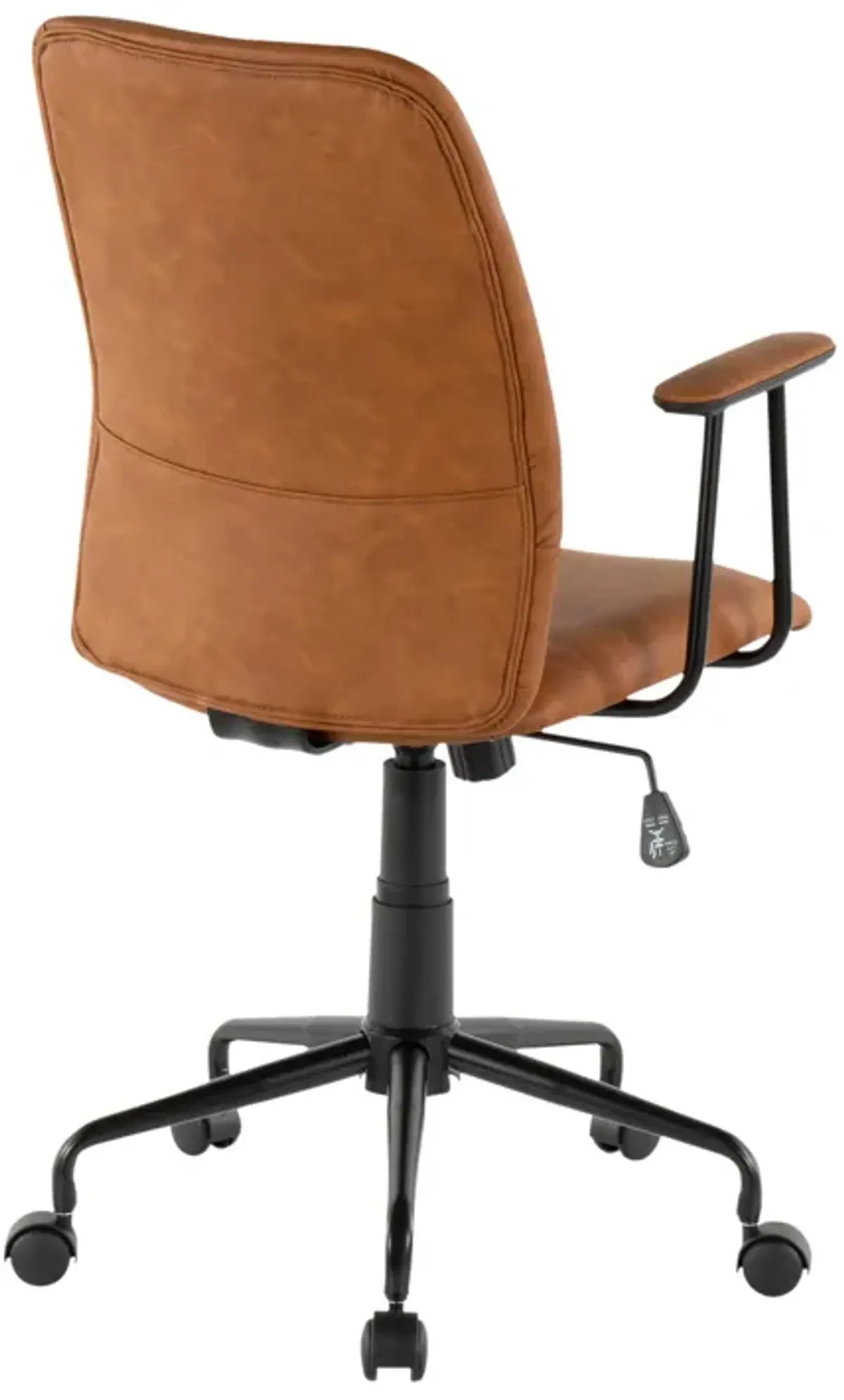 Fredrick - Contemporary Office Chair - Brown