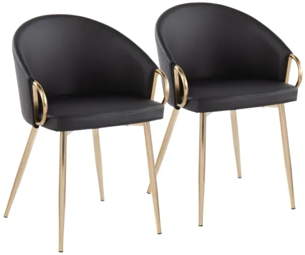Claire - Contemporary / Glam Chair (Set of 2)
