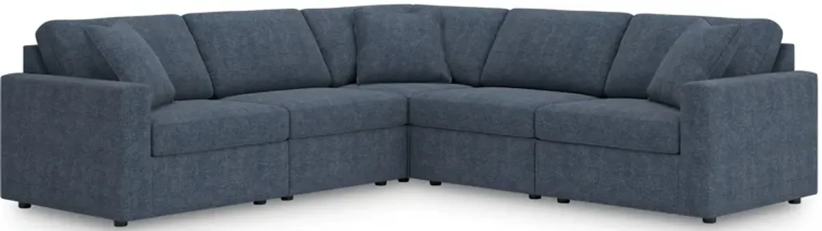 Modmax - 5-Piece Sectional - Fabric - Ink