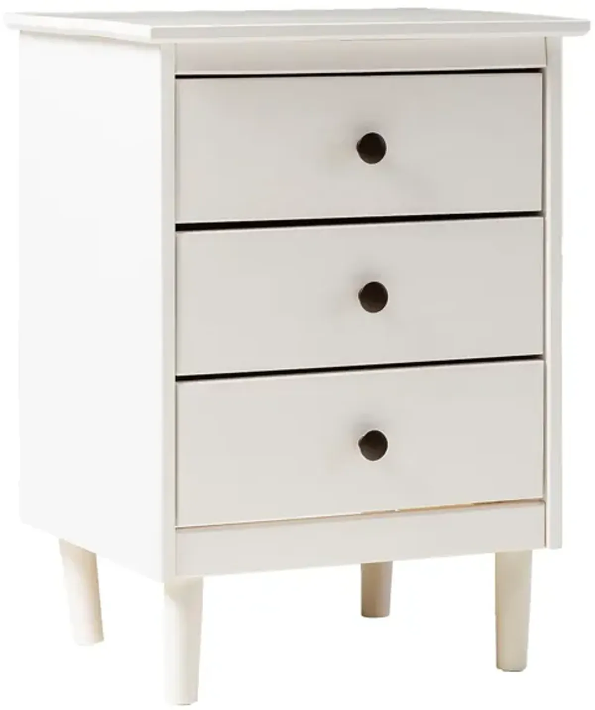 Classic 3 Drawer Solid Wood Nightstand