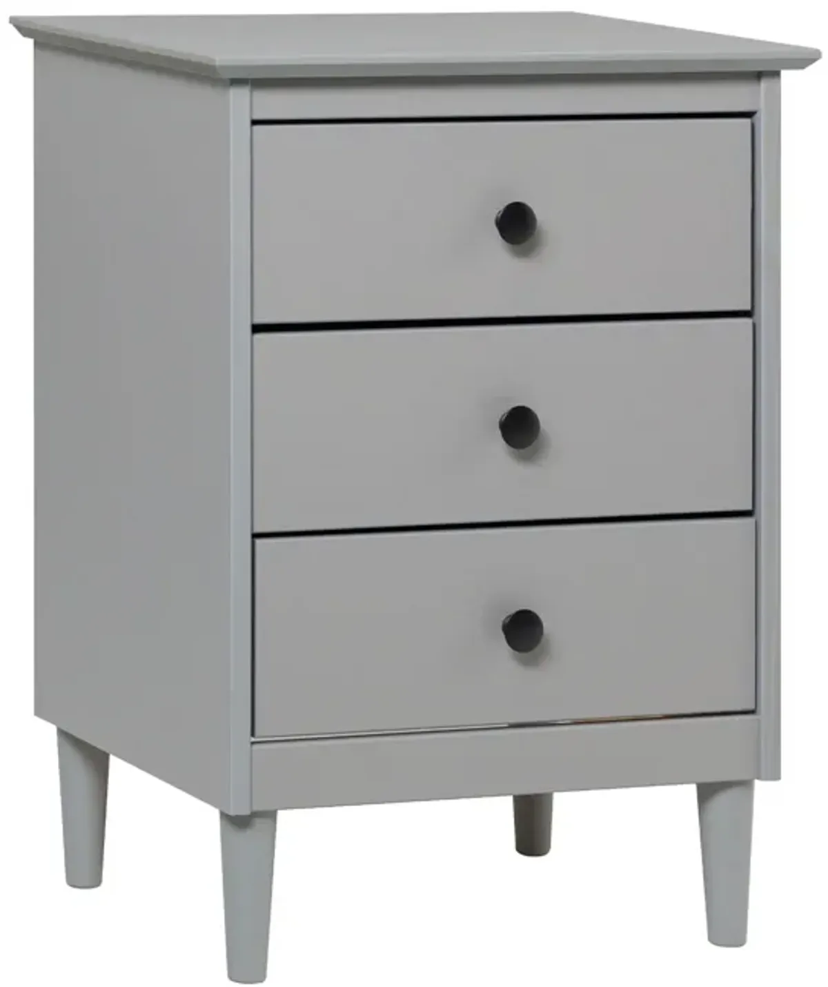 Classic 3 Drawer Solid Wood Nightstand