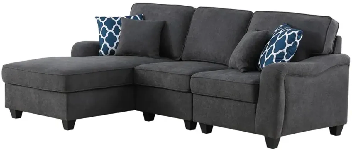 Leo - Linen Sectional Sofa