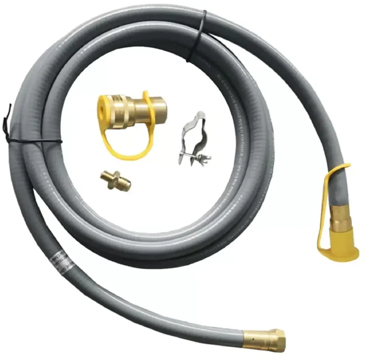 Fire Pit Gas Conversion Kit - Gray