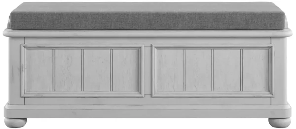 Mariano - Storage Bench - Gray