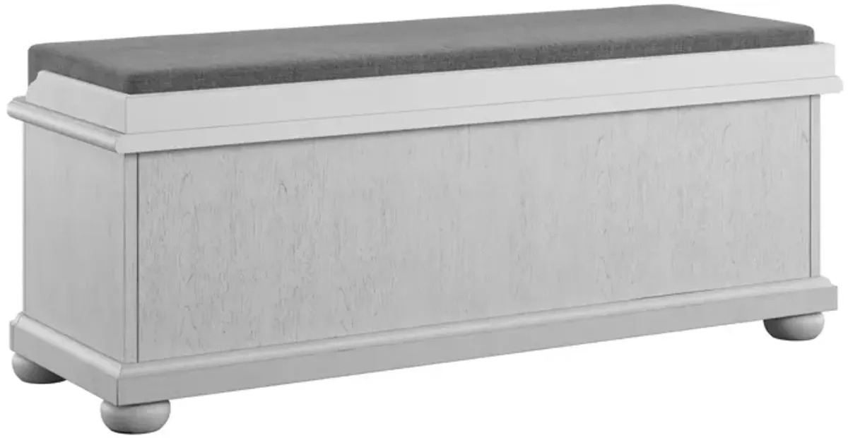 Mariano - Storage Bench - Gray