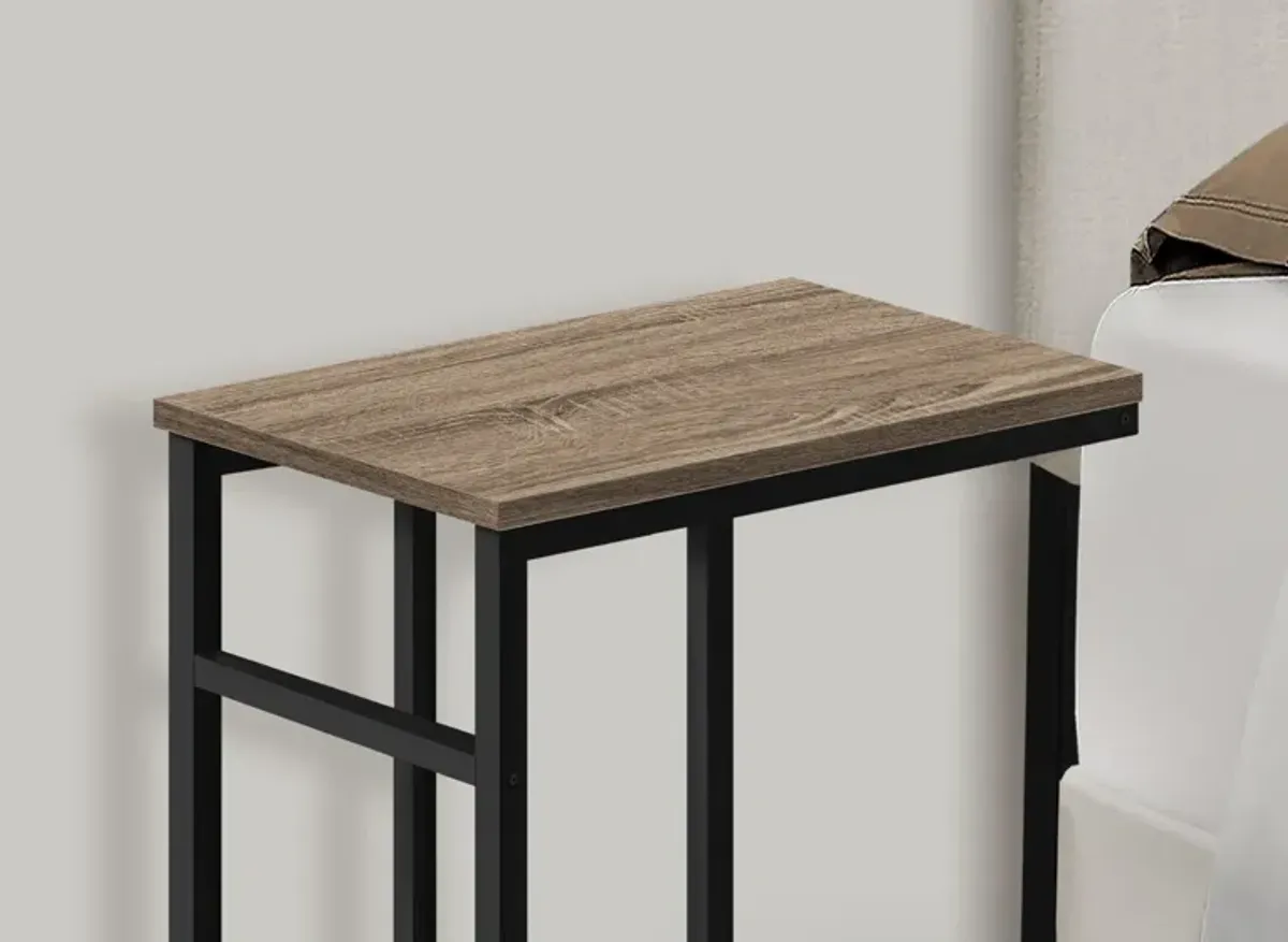 Accent Table, C - Shaped, Contemporary & Modern, Versatile Use