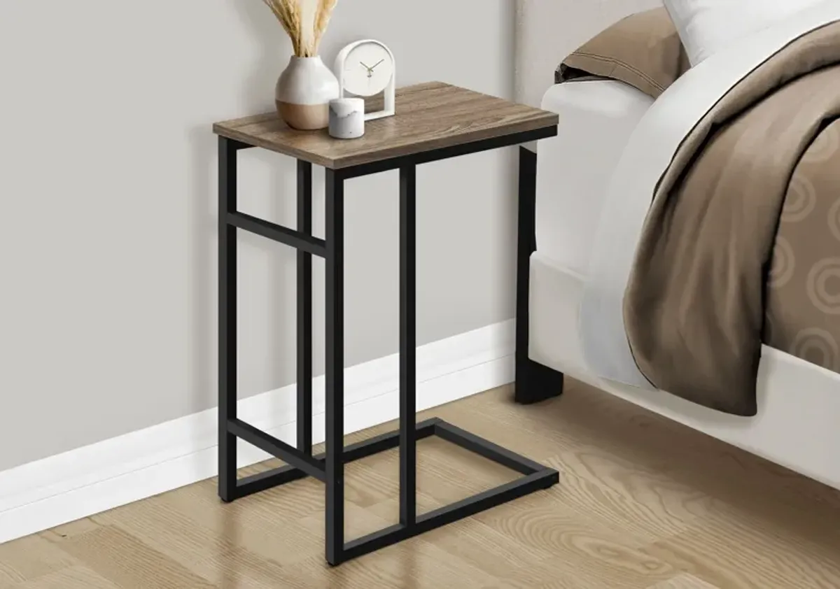 Accent Table, C - Shaped, Contemporary & Modern, Versatile Use