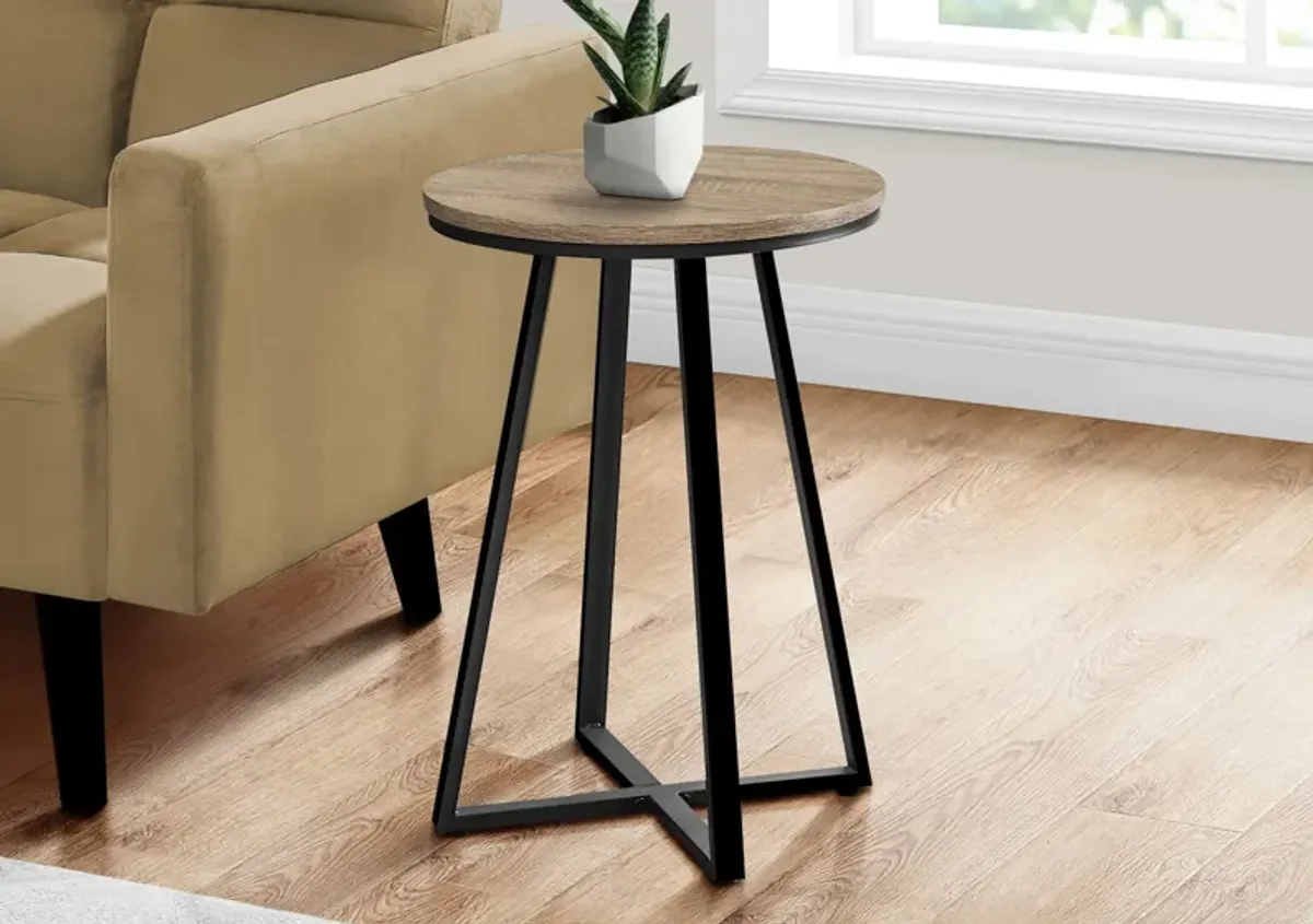 Accent Table, Side, Round Contemporary & Modern Modern Design