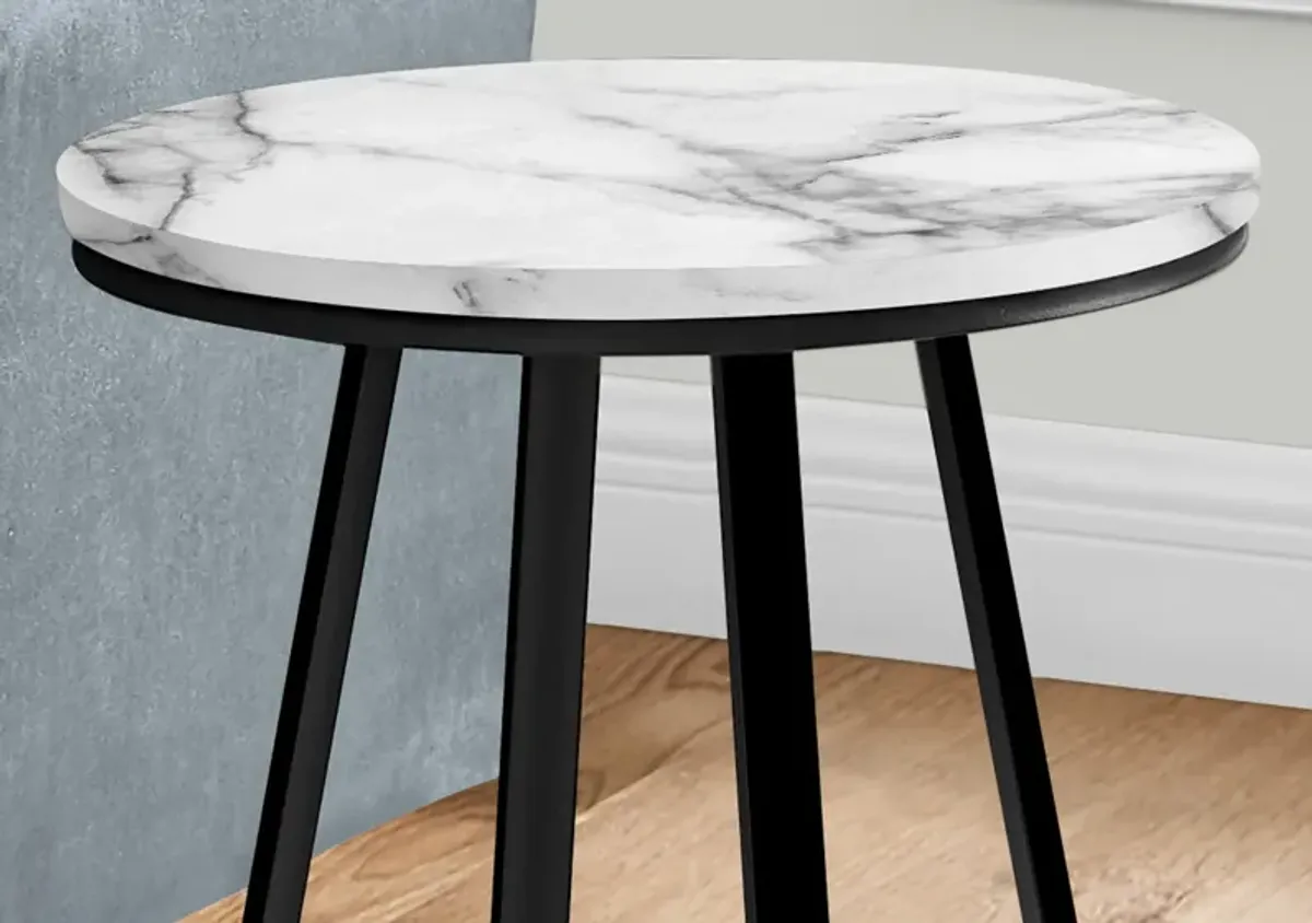 Accent Table, Side, Round Contemporary & Modern Modern Design