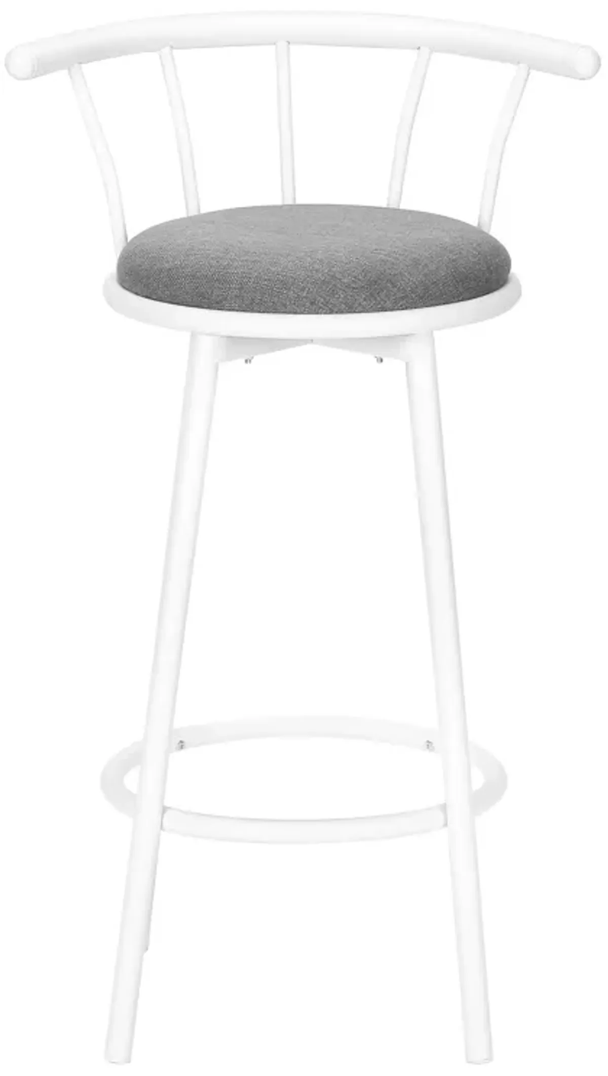 Swivel Stool Bar Height, Stylish Design Contemporary & Modern (Set of 2)