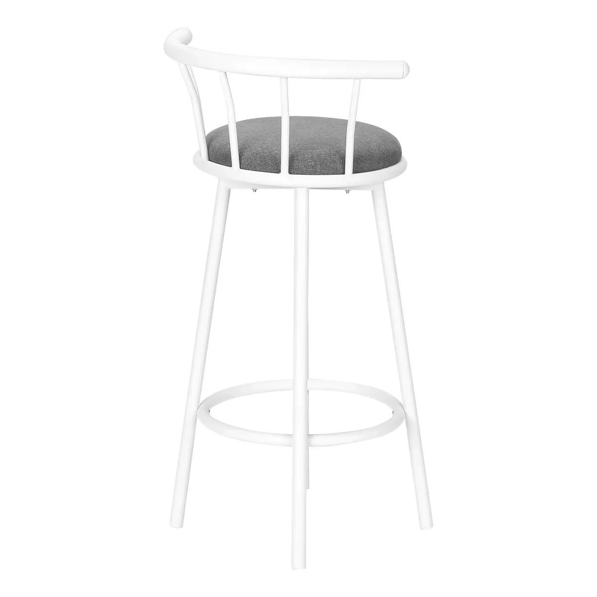 Swivel Stool Bar Height, Stylish Design Contemporary & Modern (Set of 2)