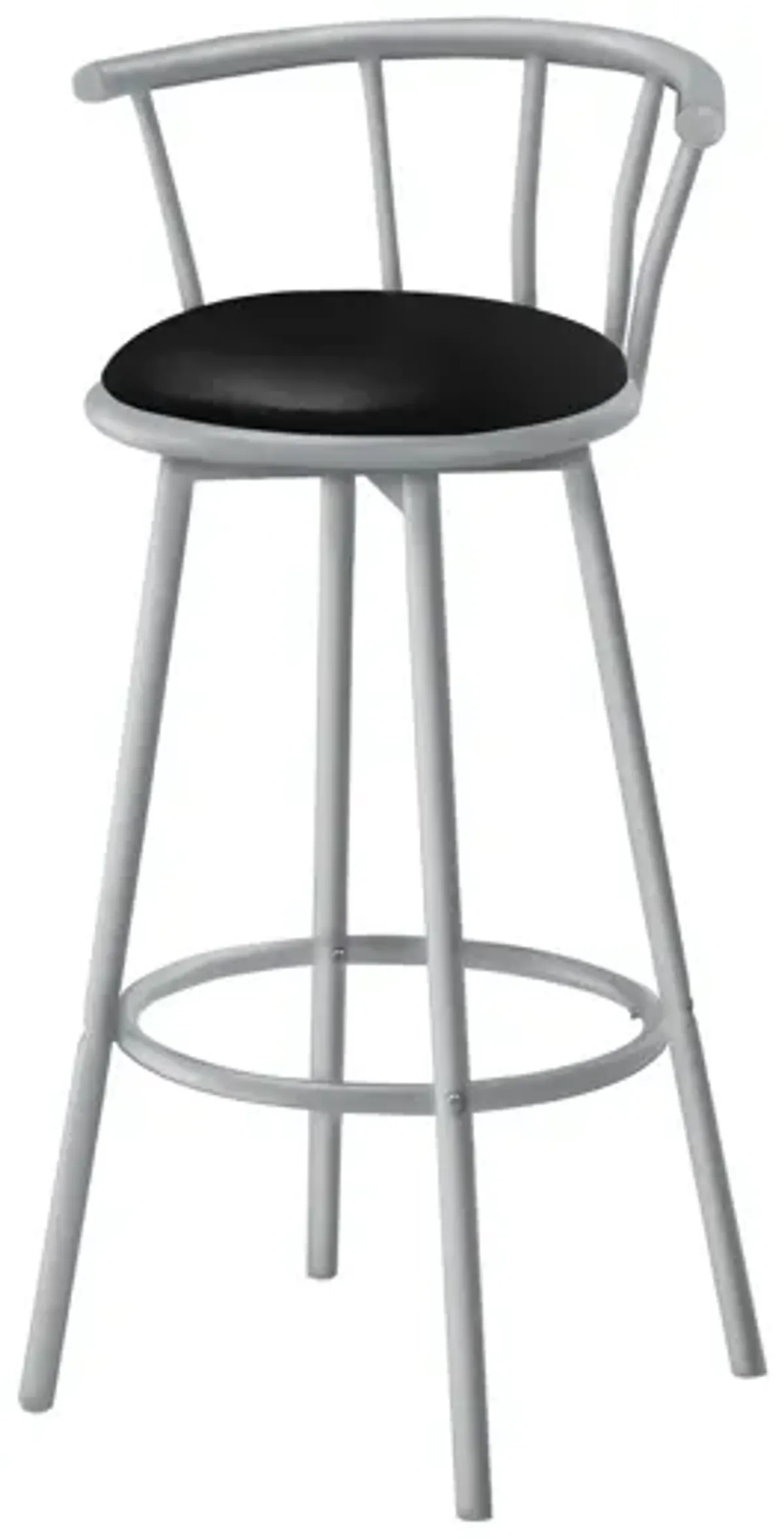 Swivel Stool Bar Height, Stylish Design Contemporary & Modern (Set of 2)