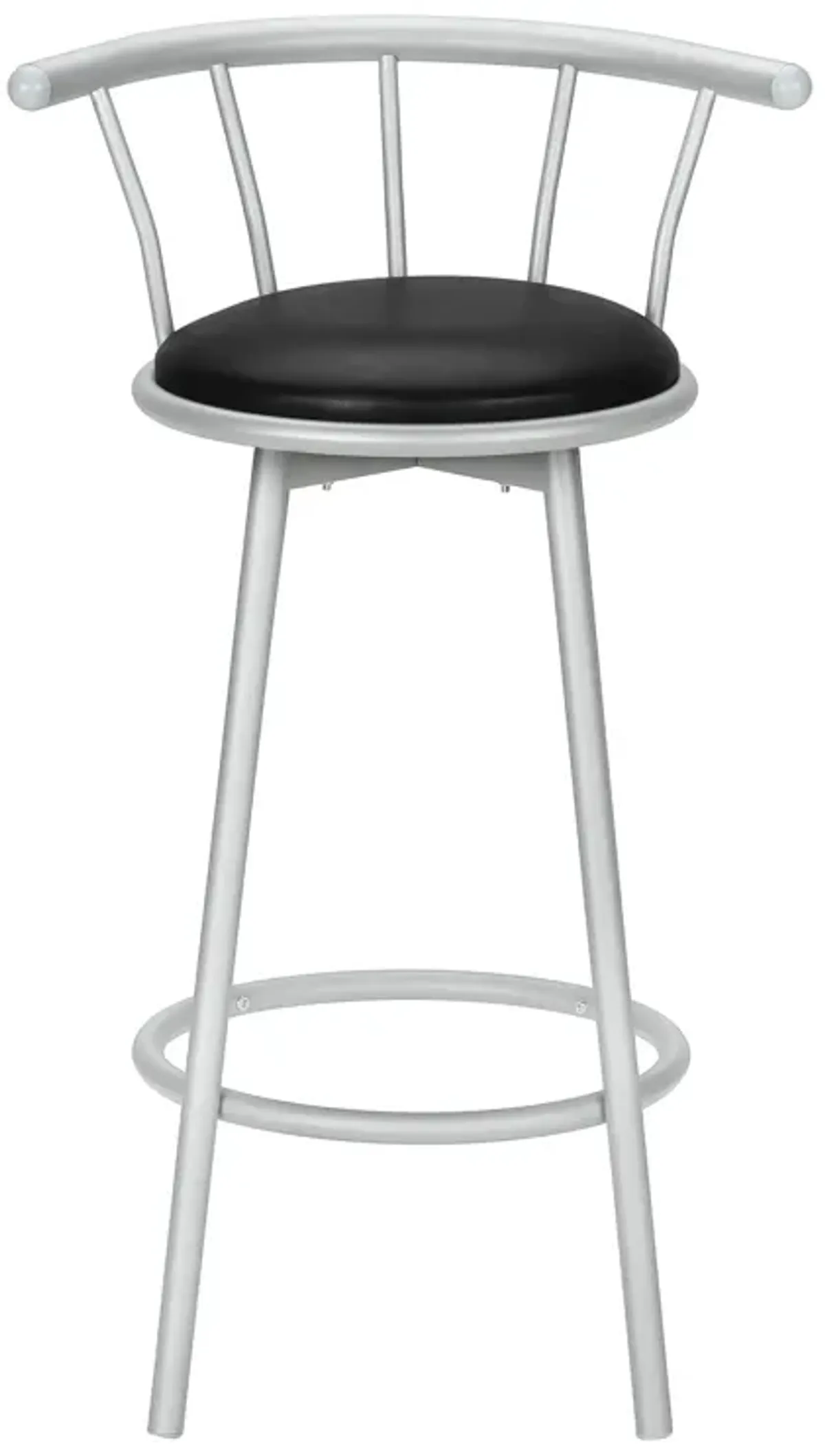 Swivel Stool Bar Height, Stylish Design Contemporary & Modern (Set of 2)