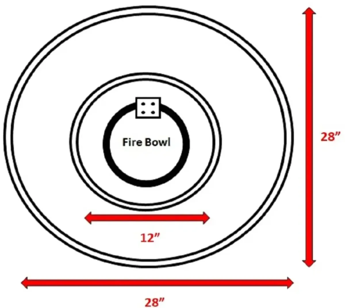 Reinforced - Outdoor Fire Pit Versatile Design