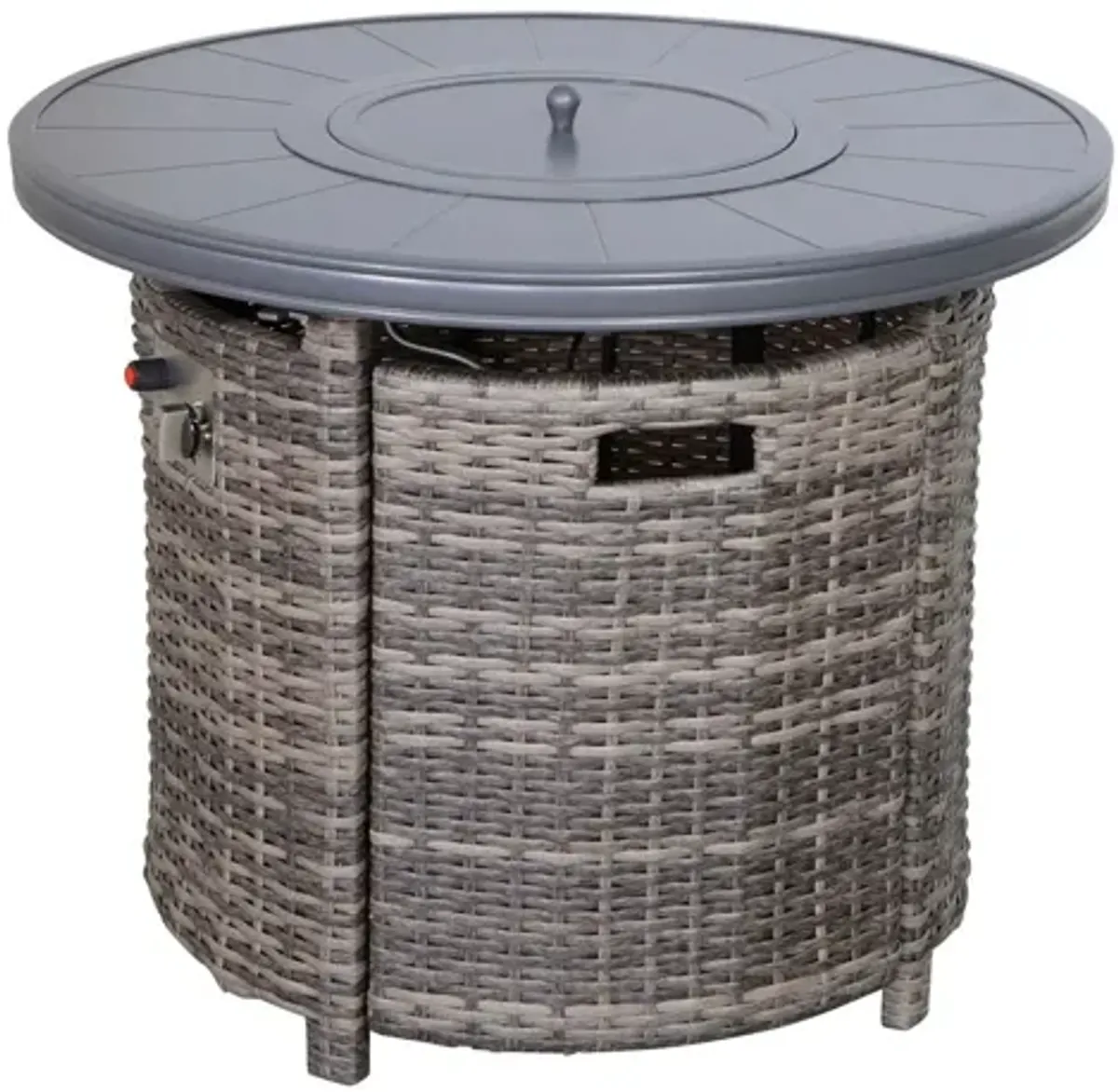 Outdoor Fire Pit Table With Lid