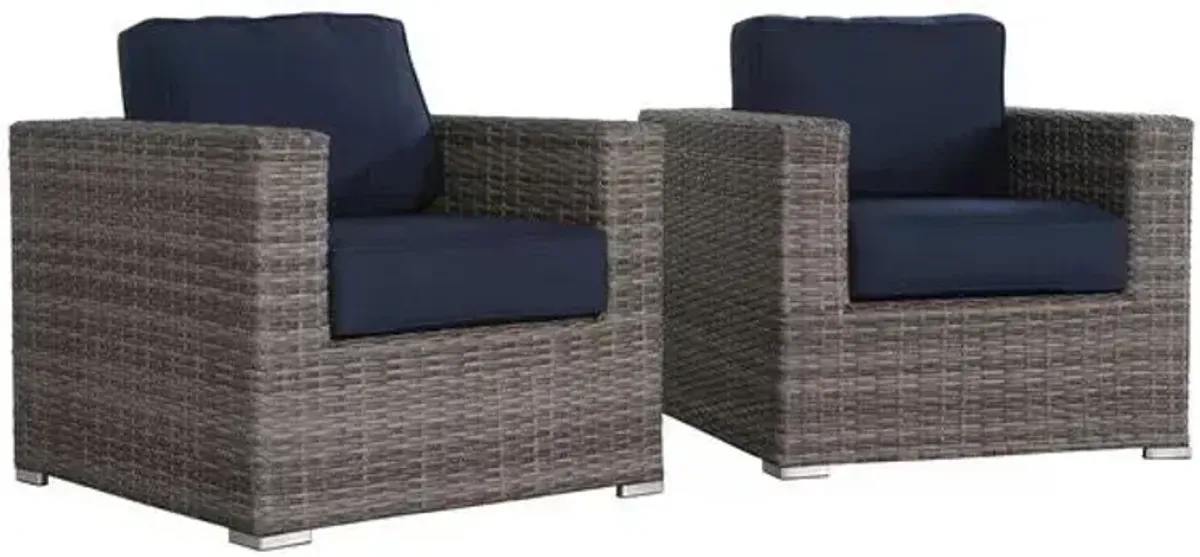 Patio Chair With Cushions Stylish Design