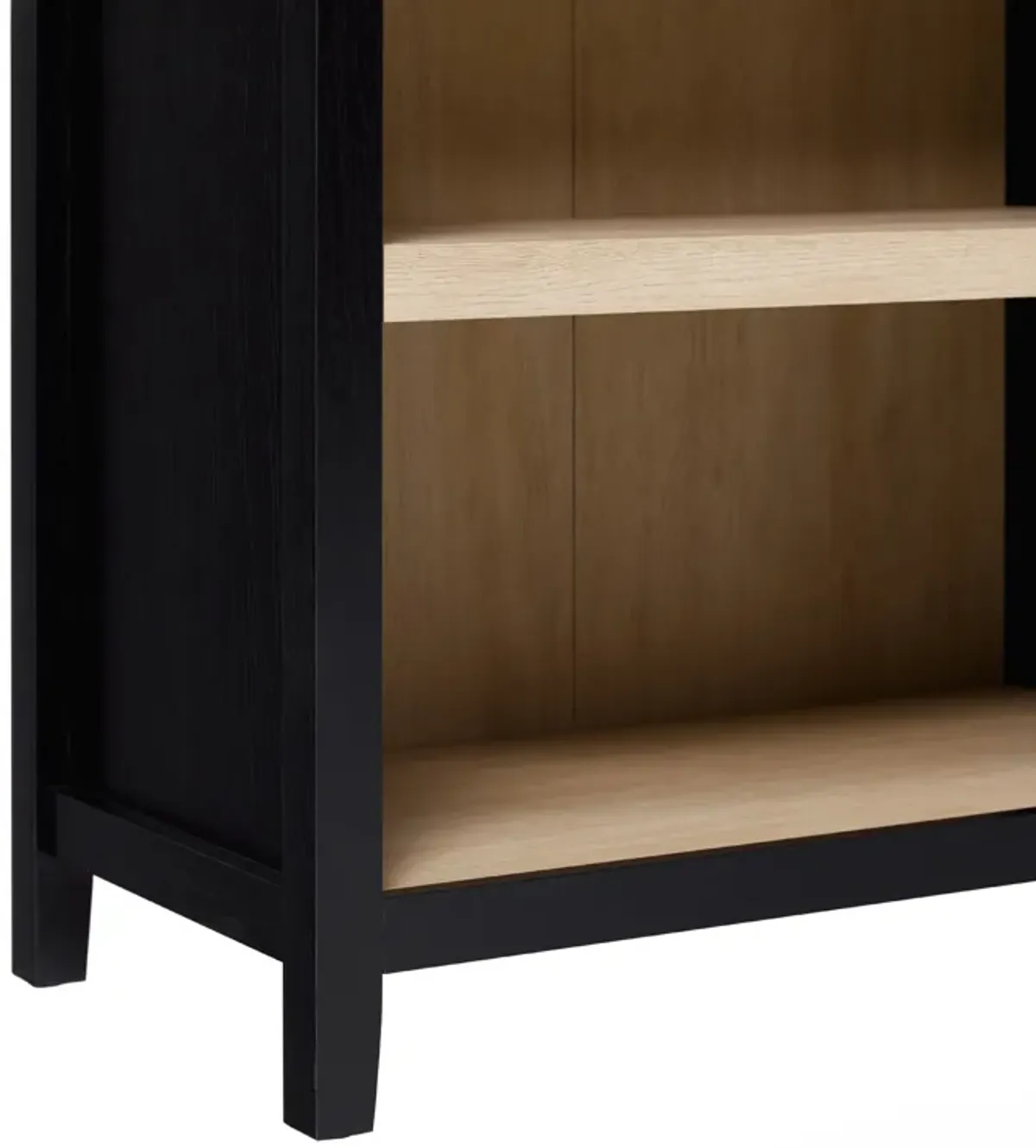 Modern 5 Shelf Open Arched Bookshelf