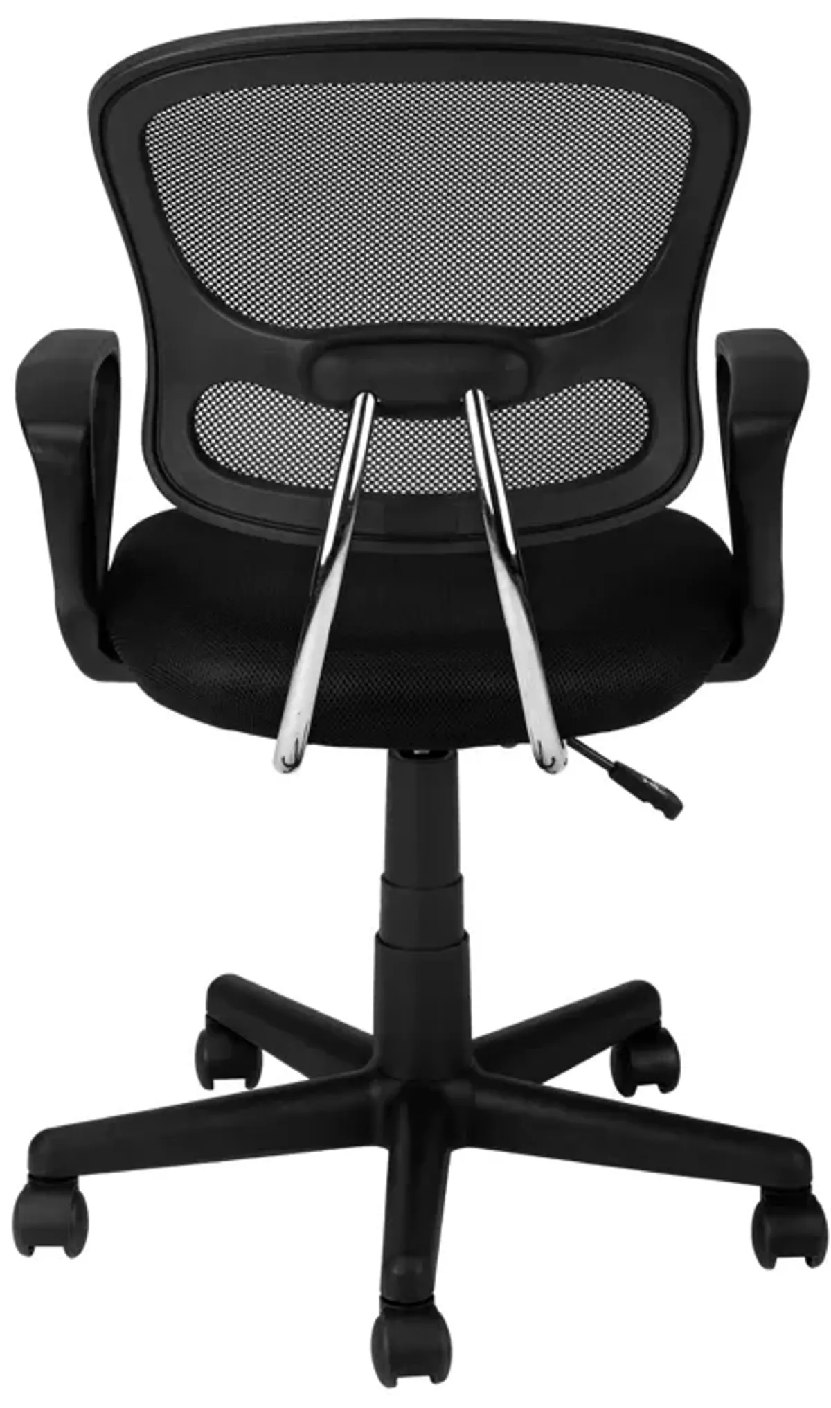 Office Chair, Adjustable Height, Swivel, Ergonomic, Armrests, Mesh, Contemporary / Modern - Black