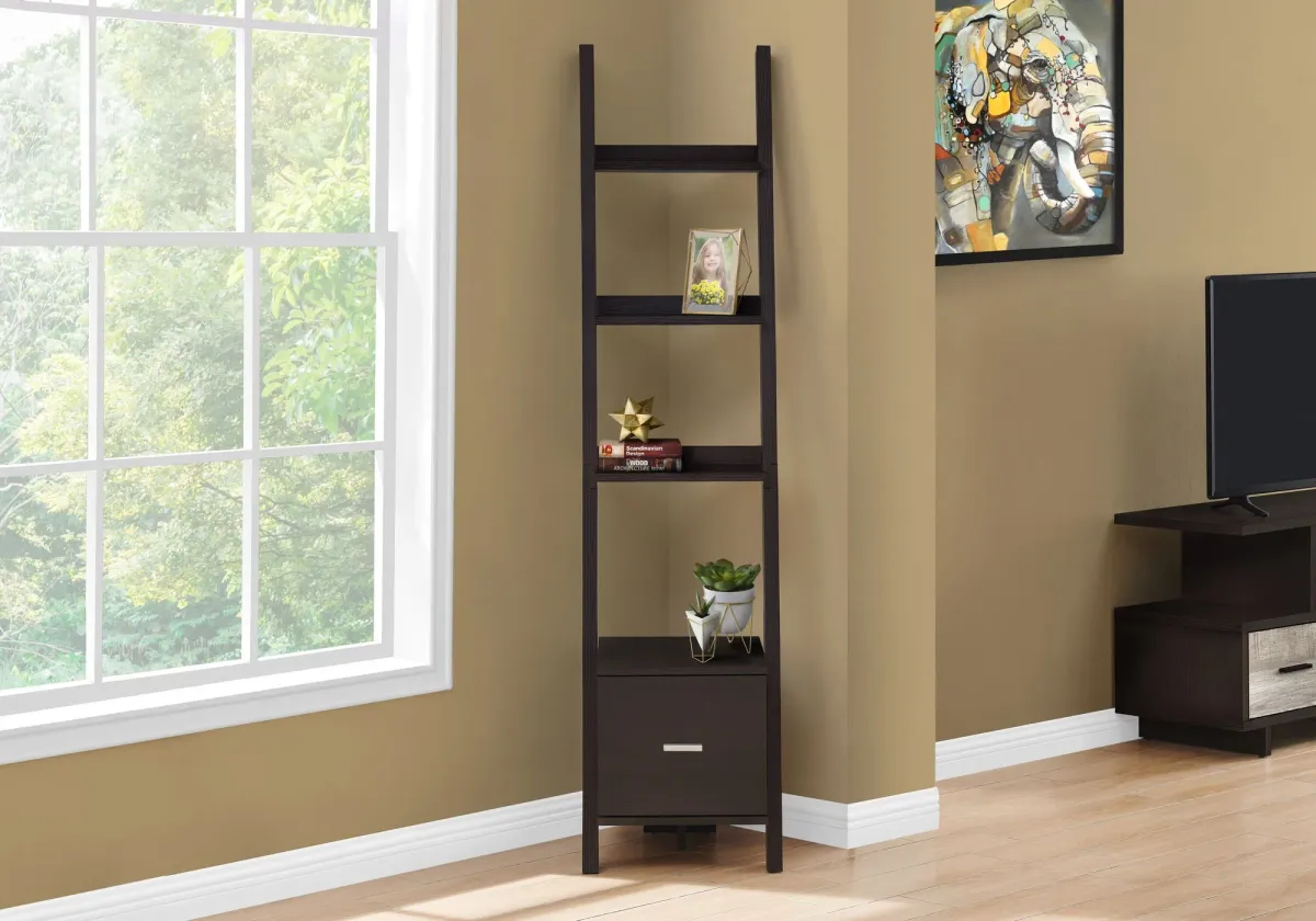 Bookshelf, Etagere, Corner, Ladder, For Office, Contemporary & Modern