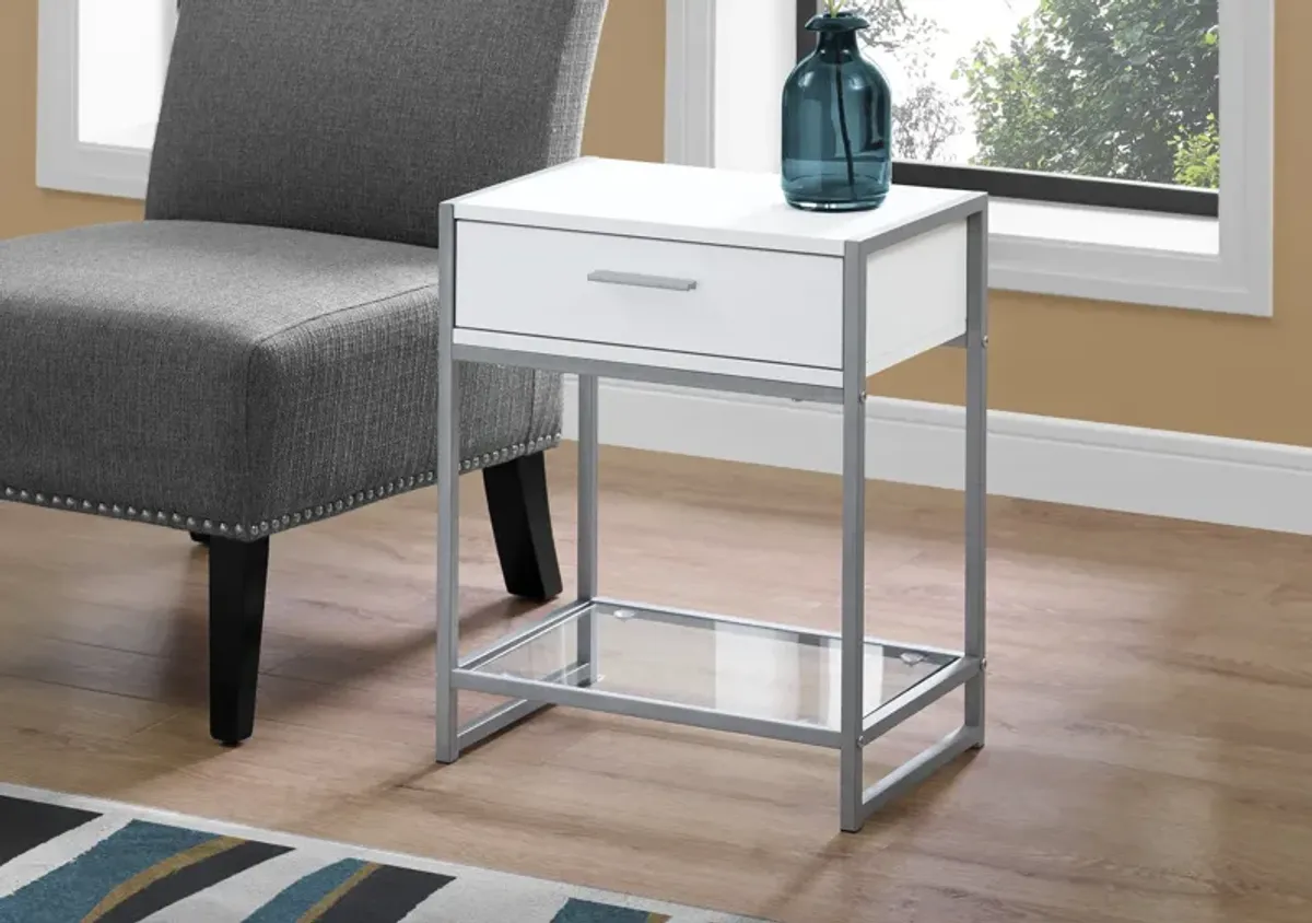 Versatile Accent Side Table, Storage Drawer