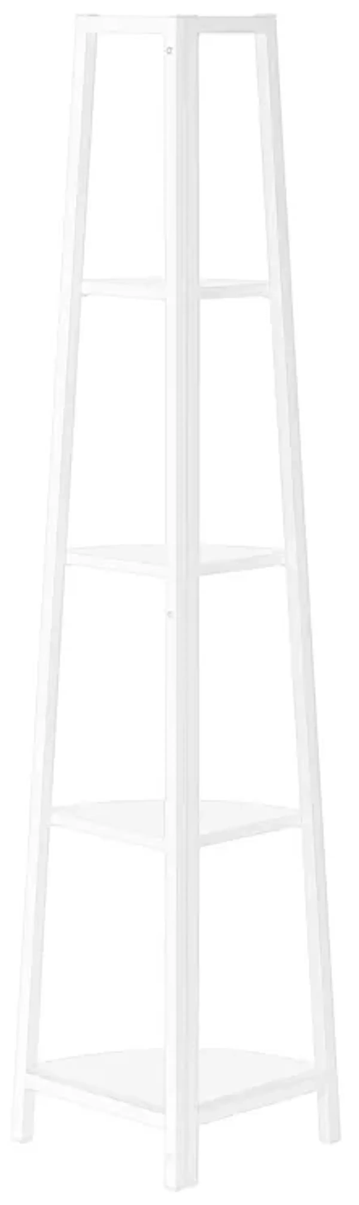 Bookshelf, Etagere, Corner, 4 Tier, Office, Contemporary & Modern