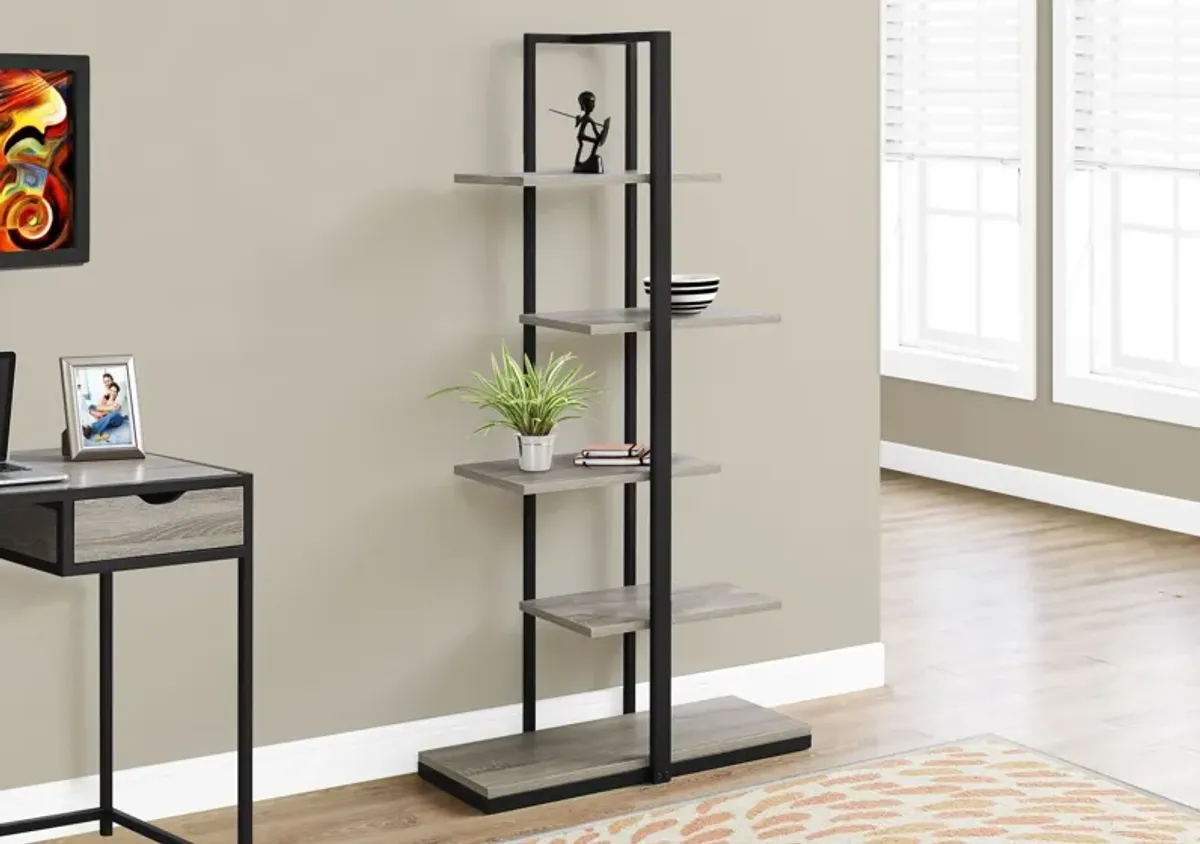 Bookshelf, Bookcase, Etagere, 5 Tie For Office, Contemporary & Modern