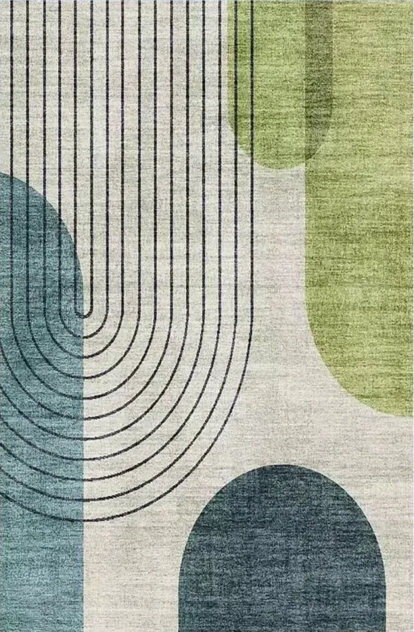 Fenix - Accent Rug, Elegant Design - Ivory Multi