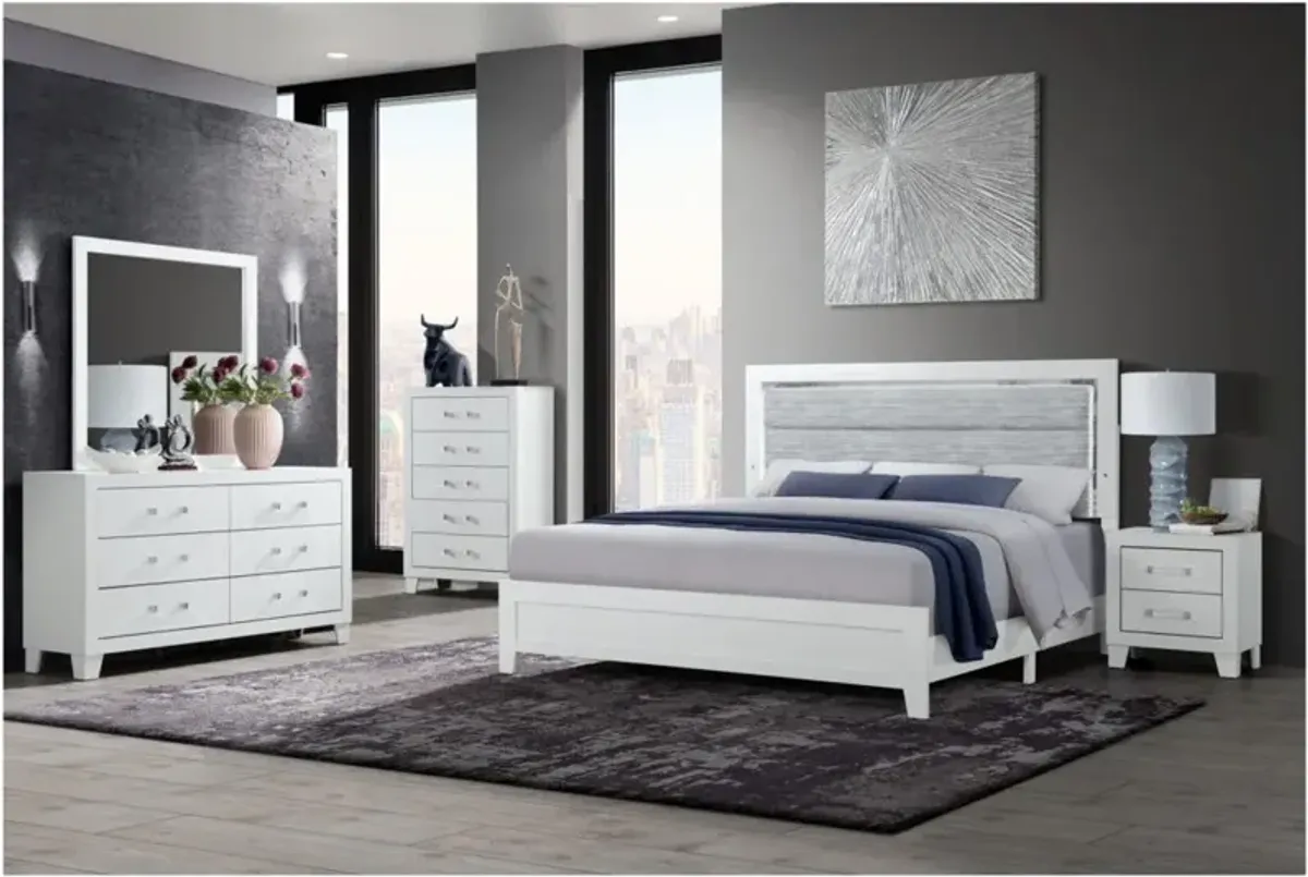 Omoda - 5 Pieces Bedroom Set With LED