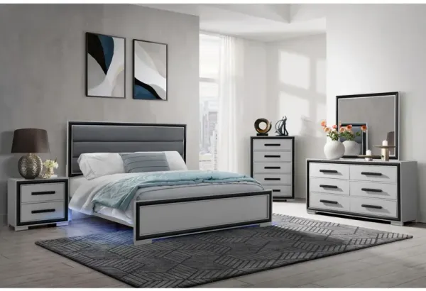 Adelaide - 5 Pieces With LED Set